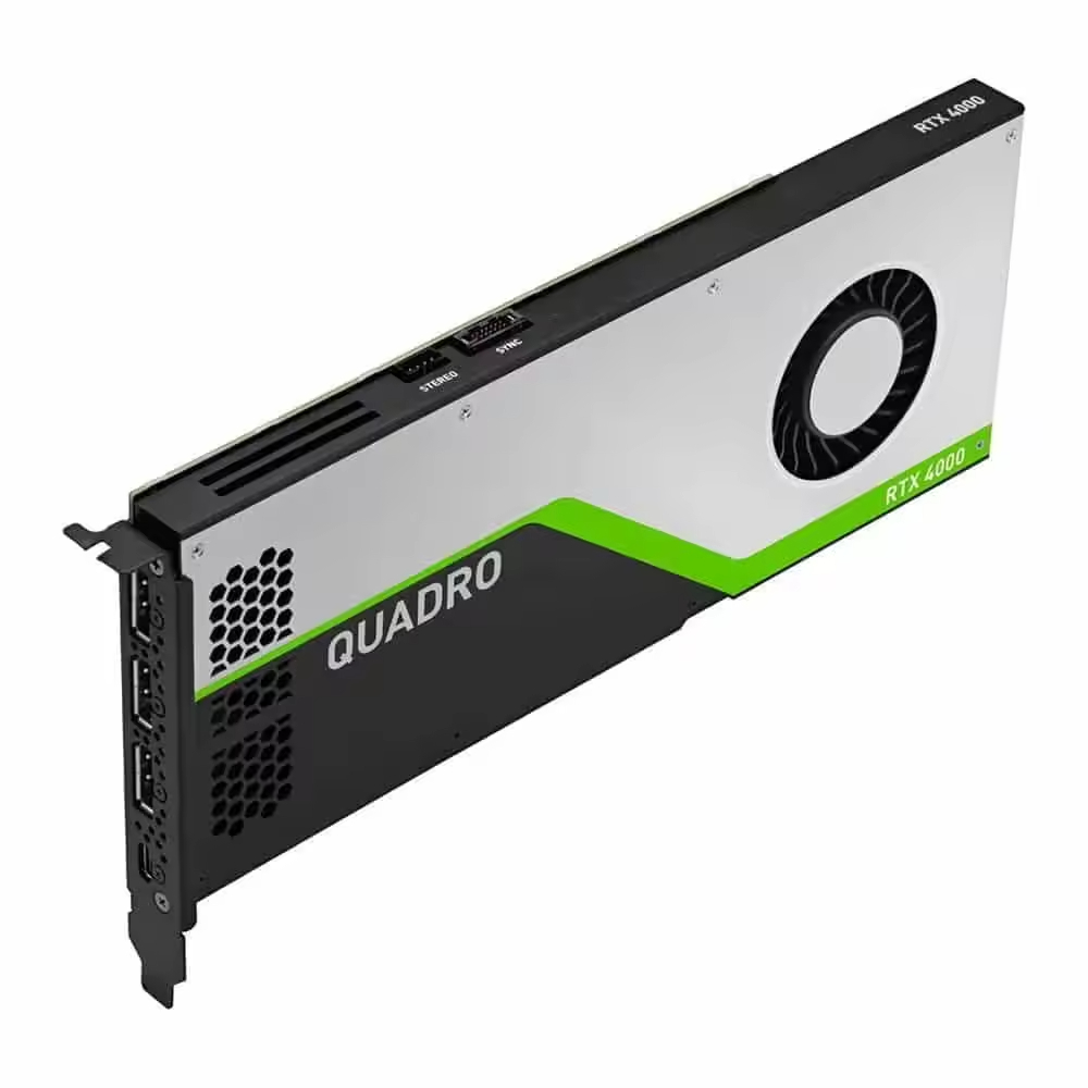 Sierpień 2025 - Shenzhen, Chiny - Generowanie NVIDIA RTX 4000 ADA przepisuje regulację dla profesjonalnej wydajności graficznej.
